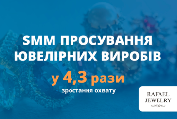 SMM просування ювелірного магазина: збільшили охоплення в інстаграм у 4,3 рази